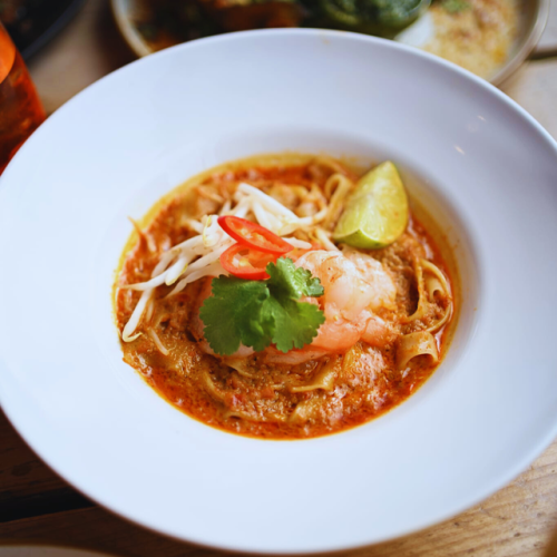 king prawns laska